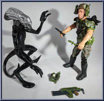 Corporal Hicks vs Alien Action Figure