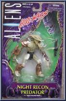 Night Recon Predator from Aliens - Hive Wars manufactured by Kenner [Front]