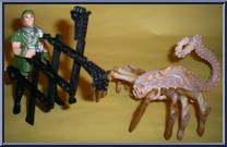 O'Malley vs Queen Face Hugger Action Figure