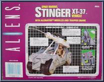 Space Marine Stinger XT-37 from Aliens - Accessories manufactured by Kenner [Back]