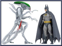 Batman vs Alien from Aliens - Exclusives manufactured by Neca [Loose]