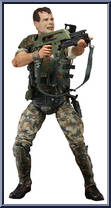 Private William Hudson from Aliens - Series  1 manufactured by Neca [Loose]