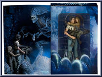 Rescuing Newt from Aliens - Box Sets manufactured by Neca [Front]