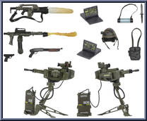 USCM Arsenal Accessory Set from Aliens - Accessories manufactured by Neca [Loose]