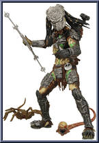 Battle Damaged Predator (Masked) from Alien vs Predator Requiem - Series 4 manufactured by Neca [Loose]