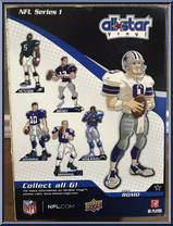 Tony Romo from All-Star Vinyl - NFL manufactured by Upper Deck [Back]