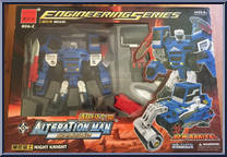 Night Knight from Alteration Man - Basic Series manufactured by top4you [Front]