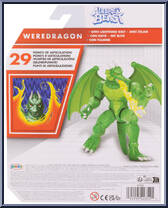 Weredragon from Altered Beast - Basic Series manufactured by Jakks Pacific [Back]