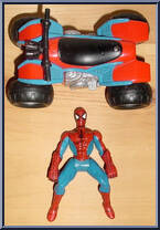 ATV from Amazing Spider-Man - Bump & Go manufactured by Toy Biz [Loose]