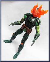Mad Jack (Flame N' Launch) from Amazing Spider-Man - Series 3 manufactured by Toy Biz [Loose]