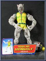 Man-Wolf (Howling) from Amazing Spider-Man - Series 1 manufactured by Toy Biz [Loose]