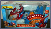 Rip 'n Rev Cycle from Amazing Spider-Man - Vehicles manufactured by Toy Biz [Front]