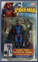 Spider-Man (Shark Trap) from Amazing Spider-Man - Series 1 manufactured by Toy Biz [Front]