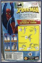 Spider-Man (Shoot 'N Spin) from Amazing Spider-Man - Series 2 manufactured by Toy Biz [Back]