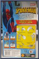 Spider-Man (Sneak Attack) from Amazing Spider-Man - Series 4 manufactured by Toy Biz [Back]