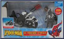 X-Treme Cycle from Amazing Spider-Man - Vehicles manufactured by Toy Biz [Front]