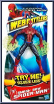 Smash Saw Spider-Man from Amazing Spider-Man - Web Battlers manufactured by Hasbro [Front]