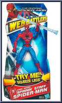 Spinnin' Staff Spider-Man from Amazing Spider-Man - Web Battlers manufactured by Hasbro [Front]