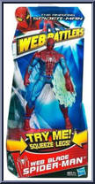 Web Blade Spider-Man from Amazing Spider-Man - Web Battlers manufactured by Hasbro [Front]