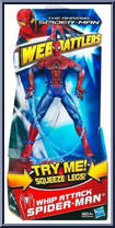 Whip Attack Spider-Man from Amazing Spider-Man - Web Battlers manufactured by Hasbro [Front]
