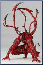 Carnage from Amazing Yamaguchi Revoltech - Marvel manufactured by Kaiyodo [Loose]
