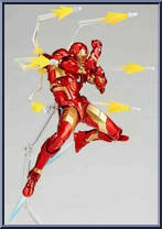 Iron Man from Amazing Yamaguchi Revoltech - Marvel manufactured by Kaiyodo [Loose]