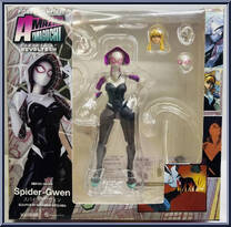 Spider-Gwen from Amazing Yamaguchi Revoltech - Marvel manufactured by Kaiyodo [Front]