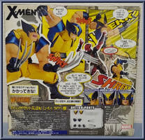 Wolverine from Amazing Yamaguchi Revoltech - Marvel manufactured by Kaiyodo [Back]