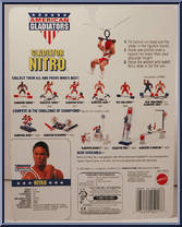 Gladiator Nitro from American Gladiators - Basic Series manufactured by Mattel [Back]