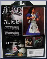 Alice from American McGee's Alice - Madness Returns - Basic Series manufactured by Diamond Select [Back]