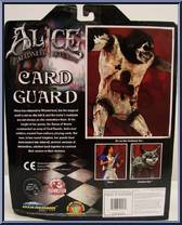 Card Guard from American McGee's Alice - Madness Returns - Basic Series manufactured by Diamond Select [Back]