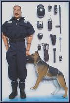 Police K-9 from America's Finest - Deluxe Boxed Figures manufactured by 21st Century Toys [Front]