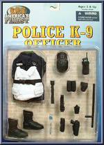 Police K-9 Officer Action Figure