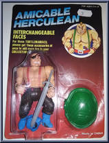 Brown Pants / Red Suspenders / Eye Patch from Amicable Herculean - Basic Series manufactured by Unknown [Front]