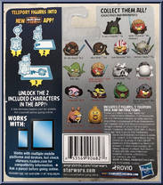 Stormtrooper Pig from Angry Birds: Star Wars - Telepods - Series 1 manufactured by Hasbro [Back]