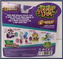 Sparkle Tiger from Animal Jam - Basic Series manufactured by Jazwares [Back]
