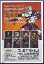 Vero Atlas from Animal Warriors of the Kingdom - Primal Series manufactured by Spero Studios [Back]