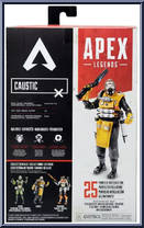 Caustic from Apex Legends - Basic Series manufactured by Jakks Pacific [Back]
