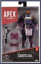 Caustic (Geometric Anomaly Rare Skin) from Apex Legends - Basic Series manufactured by Jakks Pacific [Front]