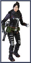 Wraith from Apex Legends - Basic Series manufactured by Jakks Pacific [Loose]