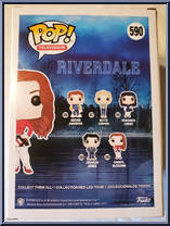 Cheryl Blossom (Riverdale) from Archie - Pop! Vinyl Figures manufactured by Funko [Back]