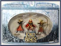 Elven Warriors of Helm's Deep from Armies of Middle Earth - Soldiers and Scenes - Wave 2 manufactured by Play Along [Front]