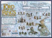 Gondorian Soldiers from Armies of Middle Earth - Soldiers and Scenes - Wave 4 manufactured by Play Along [Back]