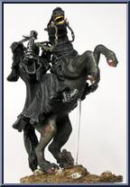 Ringwraith (#3 Rearing) from Armies of Middle Earth - Warriors and Battle Beasts - Wave 3 manufactured by Play Along [Loose]