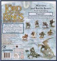 Ringwraith (#3 Rearing) from Armies of Middle Earth - Warriors and Battle Beasts - Wave 3 manufactured by Play Along [Back]