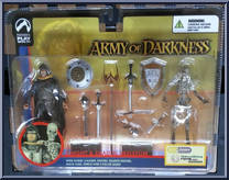 Sir Arthur Knight & Deadite Skeleton Army Builder Set from Army of Darkness - Exclusives manufactured by Palisades [Front]