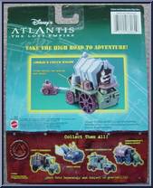 Cookie's Chuck Wagon from Atlantis - Lost Empire - Accessories manufactured by Mattel [Back]