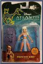Princess Kida from Atlantis - Lost Empire - 4" Figures manufactured by Mattel [Front]