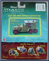 Rourke's Command Car from Atlantis - Lost Empire - Accessories manufactured by Mattel [Back]