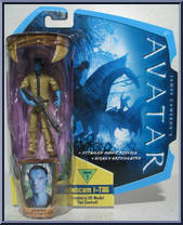Avatar Jake Sully (RDA) from Avatar - Basic Series manufactured by Mattel [Front]